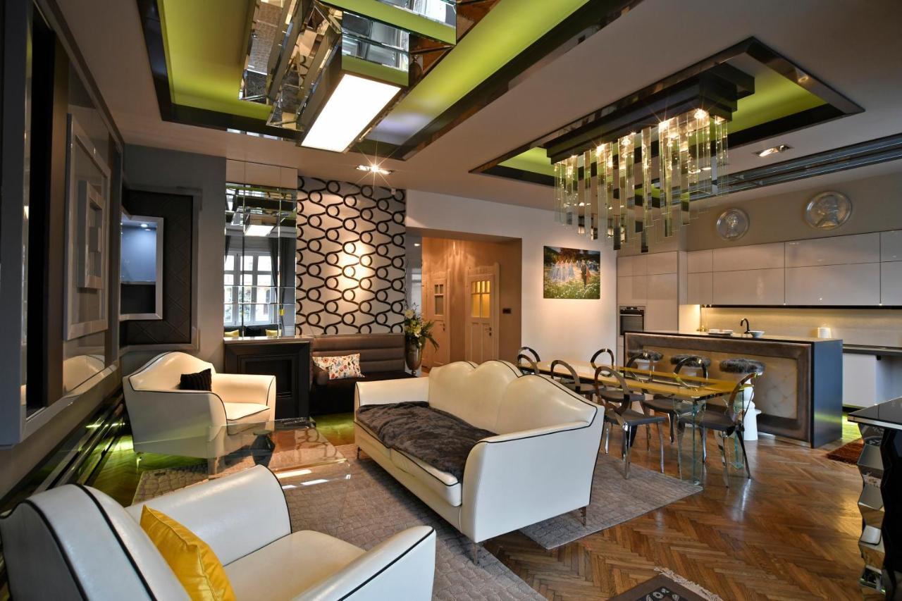 Ferienwohnung Luxuryflat Near Centre On118 Sqm, 3Br,2Bth,8Bed,Ac Budapest Exterior foto