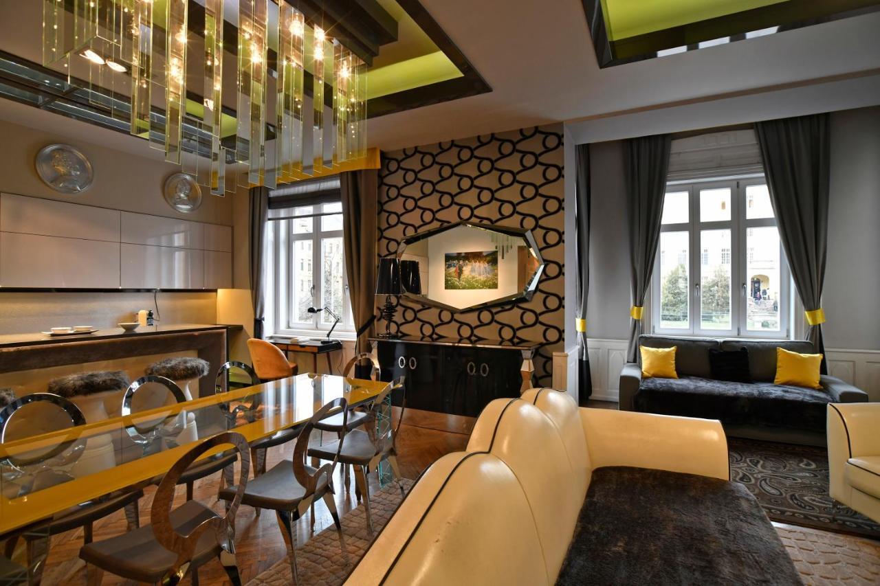Ferienwohnung Luxuryflat Near Centre On118 Sqm, 3Br,2Bth,8Bed,Ac Budapest Exterior foto