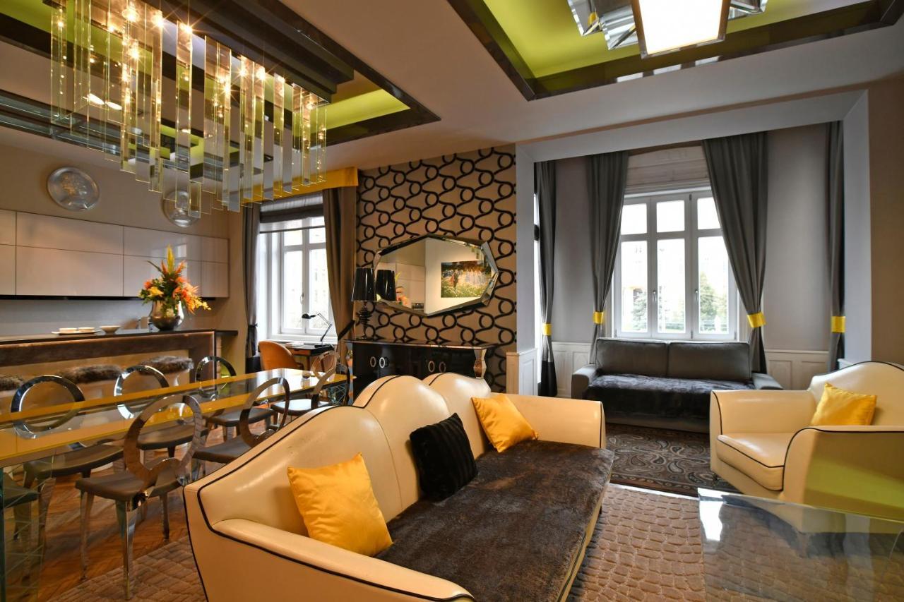 Ferienwohnung Luxuryflat Near Centre On118 Sqm, 3Br,2Bth,8Bed,Ac Budapest Exterior foto