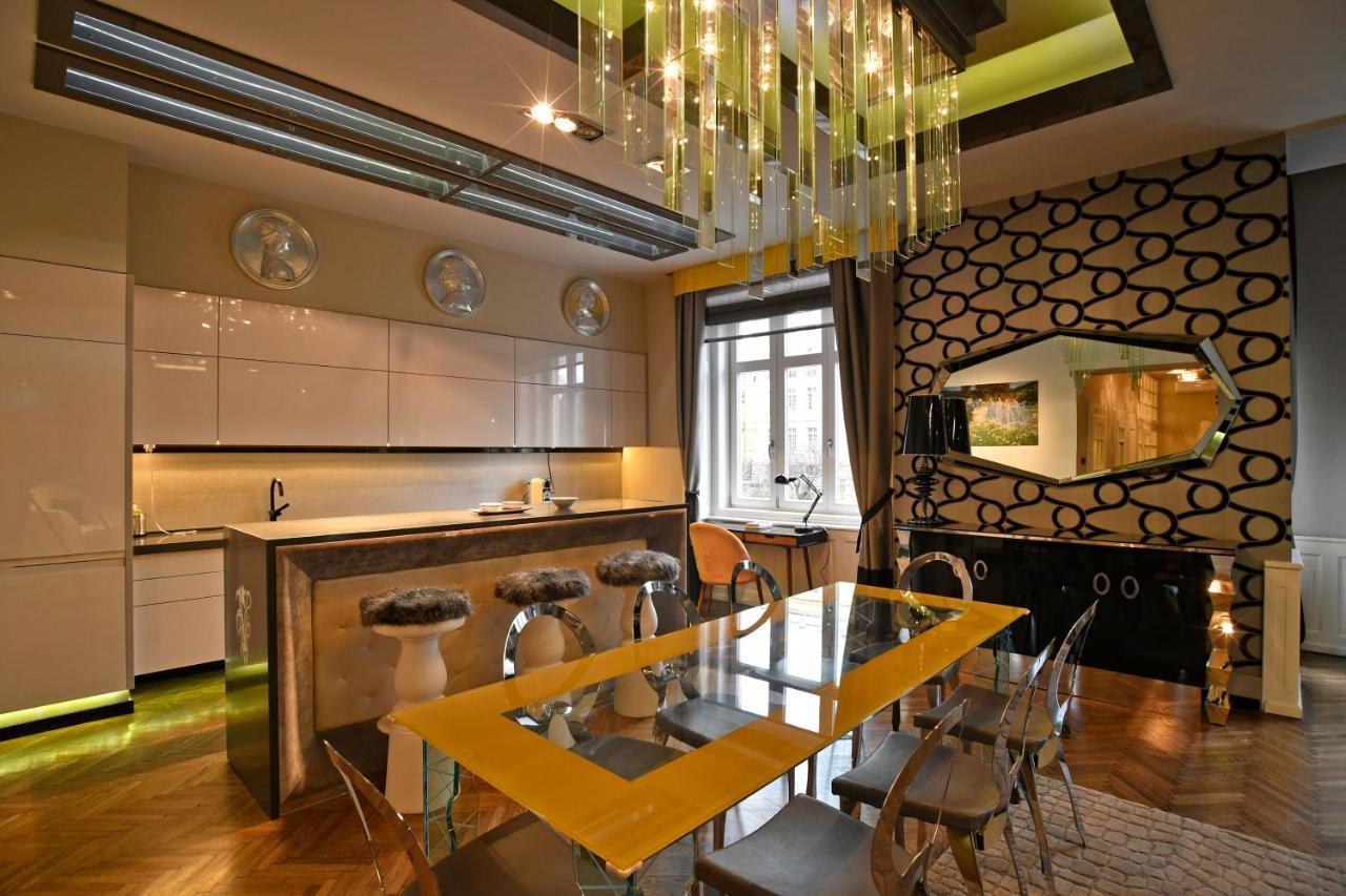 Ferienwohnung Luxuryflat Near Centre On118 Sqm, 3Br,2Bth,8Bed,Ac Budapest Exterior foto
