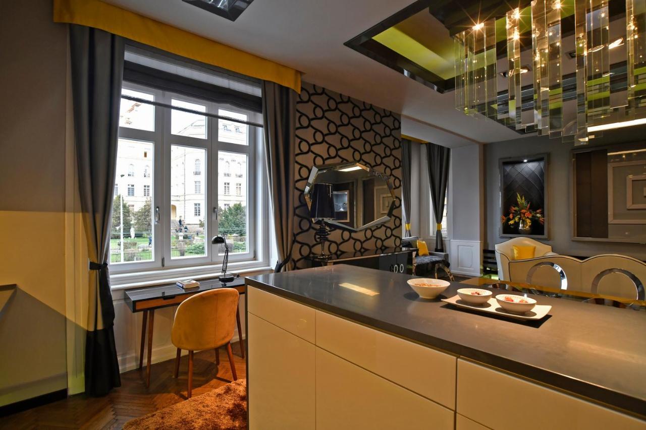Ferienwohnung Luxuryflat Near Centre On118 Sqm, 3Br,2Bth,8Bed,Ac Budapest Exterior foto