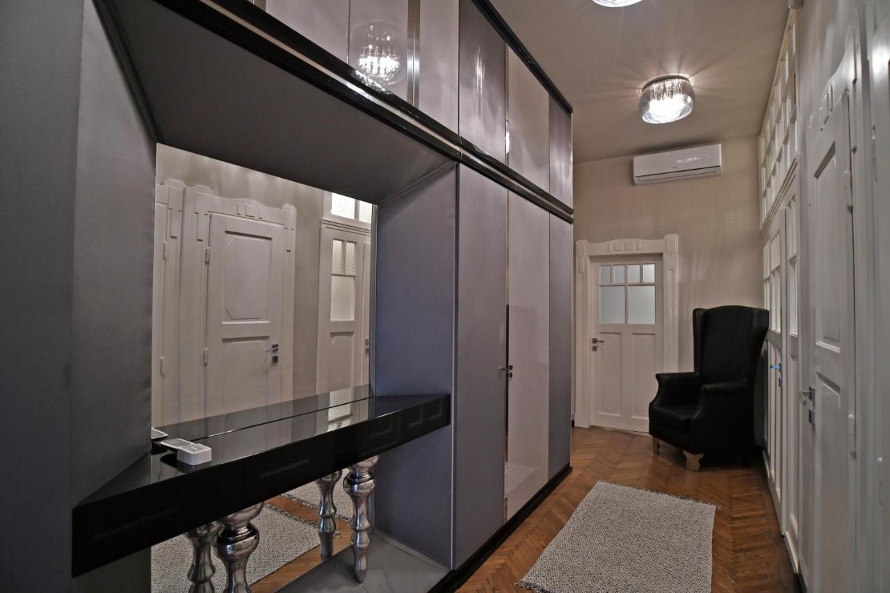 Ferienwohnung Luxuryflat Near Centre On118 Sqm, 3Br,2Bth,8Bed,Ac Budapest Exterior foto